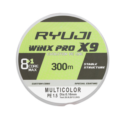 Ryuji Winx Pro X8+1 300 mt. Multicolor İp Misina