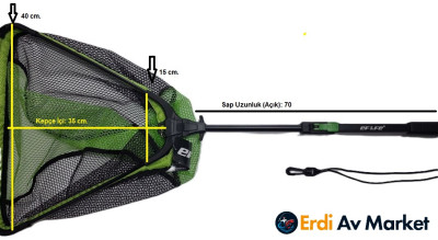 Effe HG204 Floating Balıkçı Kepçesi