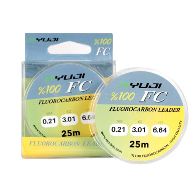 Ryuji Fluorocarbon Misina 0,21 mm. 25 mt.