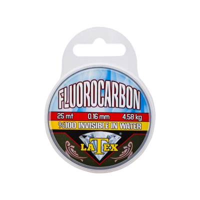 Latex Fluorocarbon Misina 0,16 mm. 25 mt.