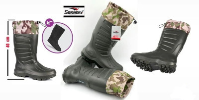 Sonimix Eva Kauçuk Çizme (Çoraplı)