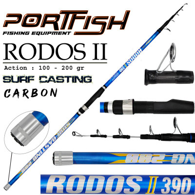 Portfish Rodos II 4,20 mt. 100-200 gr. Surf Kamış