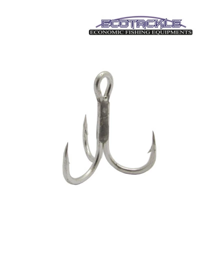 Ecotackle TB-44N Nikel Üçlü Olta İğnesi