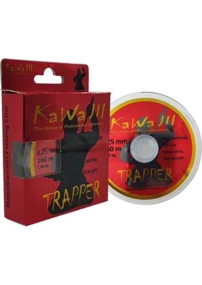 Kawa Jıl Trapper Monoflament Misina 160 mt. 0,35 mm.