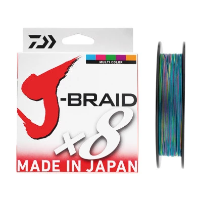 Daiwa JBraid 8B 300 mt. Multicolor İp Misina