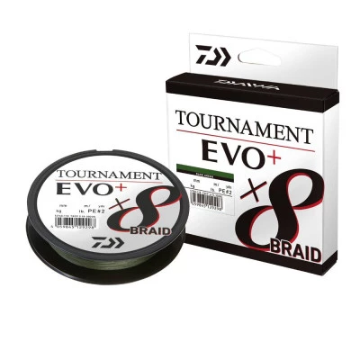 Daiwa Tournament EVO+ 8B 0,10 mm. 135 mt. Dark Green İp Misina