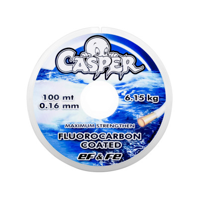 Effe Casper Fluorocarbon Coated Misina 0,16 mm. 100 mt.