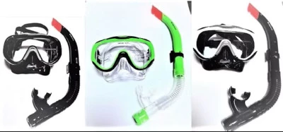 Elve E-M16 SN6 Maske Şnorkel Set PVC