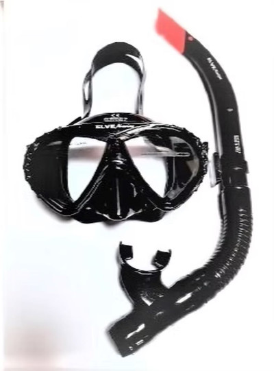 Elve E-M49 SN6 Maske Şnorkel Set Silikon
