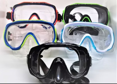 Elve M72 PVC Tempered Glass Maske