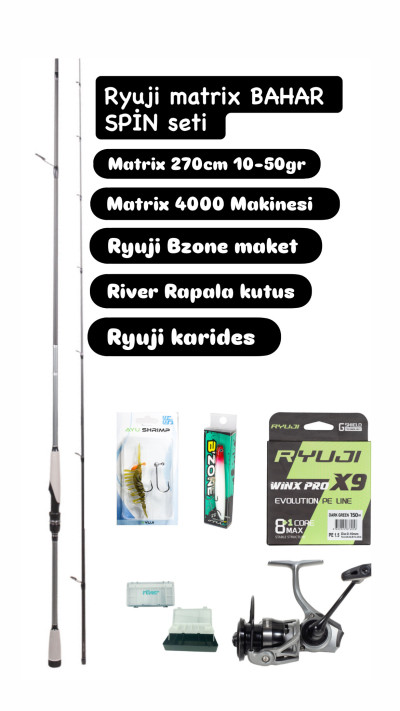 RYUJİ MATREX BAHAR SPİN SETİ