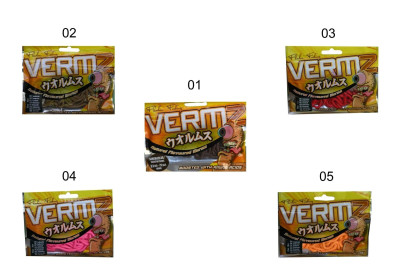 Fladen Wermz Kum Solucanı 8,5 cm. 20 PCS LRF Silikon