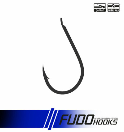 Fudo 1101 CHINU-W/RİNG BN (Black Nikel) Olta İğnesi