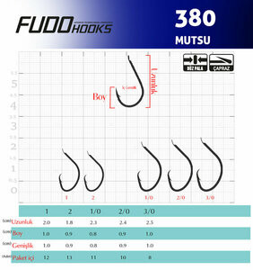 Fudo 3807 MUTSU-TF (Teflon) Olta İğnesi