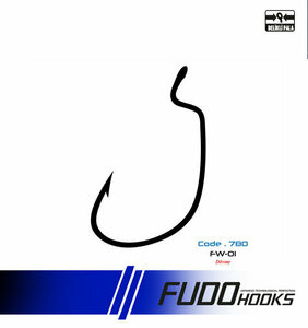 Fudo 7801 FW-BN (Black Nikel) Olta İğnesi