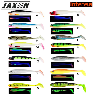 Jaxon Gummy İntensa Silikon 7 cm. 5 PCS INA070