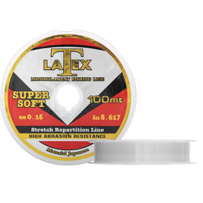Latex Süper Soft Monoflament Misina 0,20 mm. 100 mt.