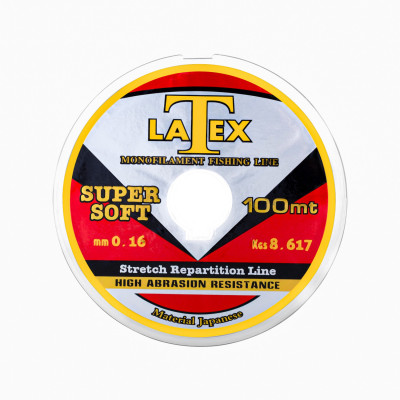 Latex Süper Soft Monoflament Misina 0,20 mm. 100 mt.