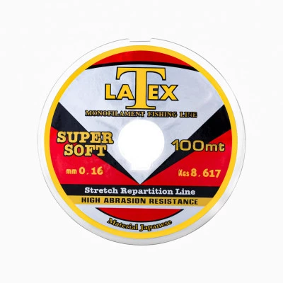 Latex Süper Soft Monoflament Misina 0,20 mm. 100 mt.