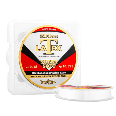 Latex Süper Soft Monoflament Misina 0,35 mm. 200 mt.