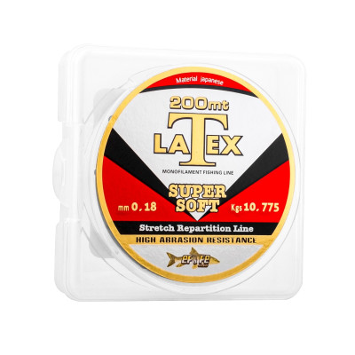 Latex Süper Soft Monoflament Misina 0,35 mm. 200 mt.