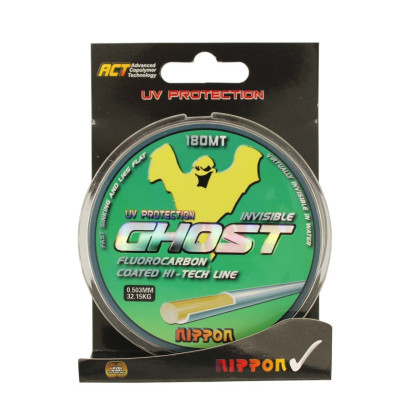 Nippon Ghost Fluorocarbon Coated Misina 0,17 mm. 180 mt.