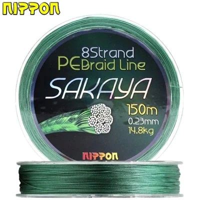 Nippon Sakaya 8X 150 mt. Dark Green İp Misina