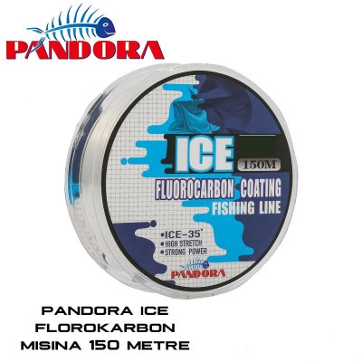 Pandora Ice Fluorocarbon Coating Misina 150 mt. 0.35 mm.