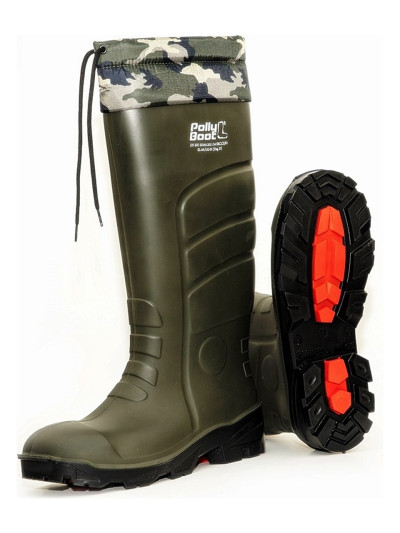 Polly Boot Galaxy Vega O4 Boğazlı (Çeliksiz) İş Çizmesi