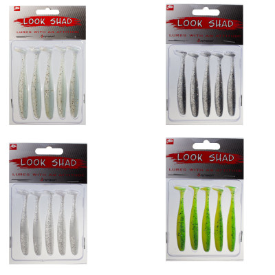 Remixon Look Shad 9 cm. 5 PCS Silikon