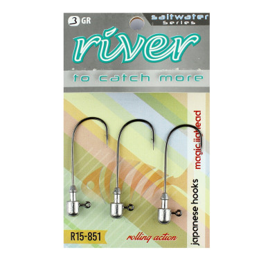 River Magic Jig Head 5 gr. 3 PCS