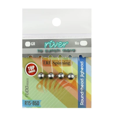 River Top Kafa Jig Head 1,5 gr. 4 PCS