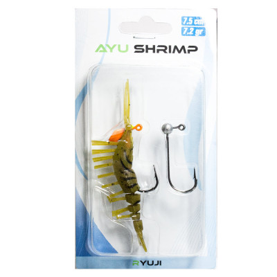 Ryuji Ayu Shrimp 7,5 cm. 7,2 gr. Silikon