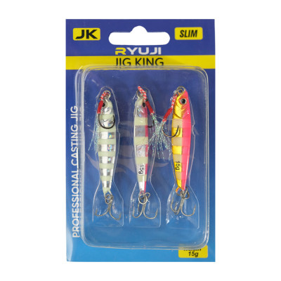Ryuji Jig King Zebra Mix 3'lü Set 10 gr.