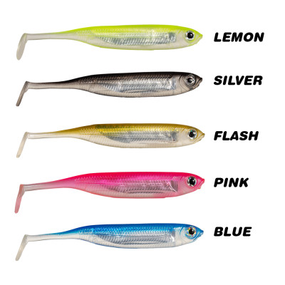 Ryuji Real Fish 8 cm. 5 PCS Silikon