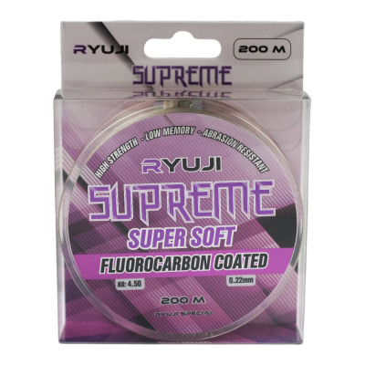 Ryuji Supreme Fluorocarbon Coated Misina 0,20 mm. 200 mt.
