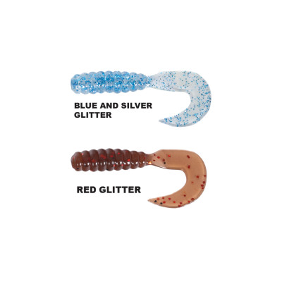 Ryuji Swim Worm 5,5 cm. 8 PCS Silikon