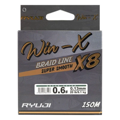 Ryuji Win-X X8 150 mt. Green İp Misina
