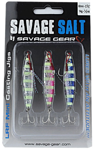 Savage Gear Psycho Sprat Lrf 3'lü Set 14 gr. (Turkısh Zebra Mıx)
