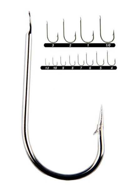 Youvella 1353 Nikel Kısa Pala Olta İğnesi